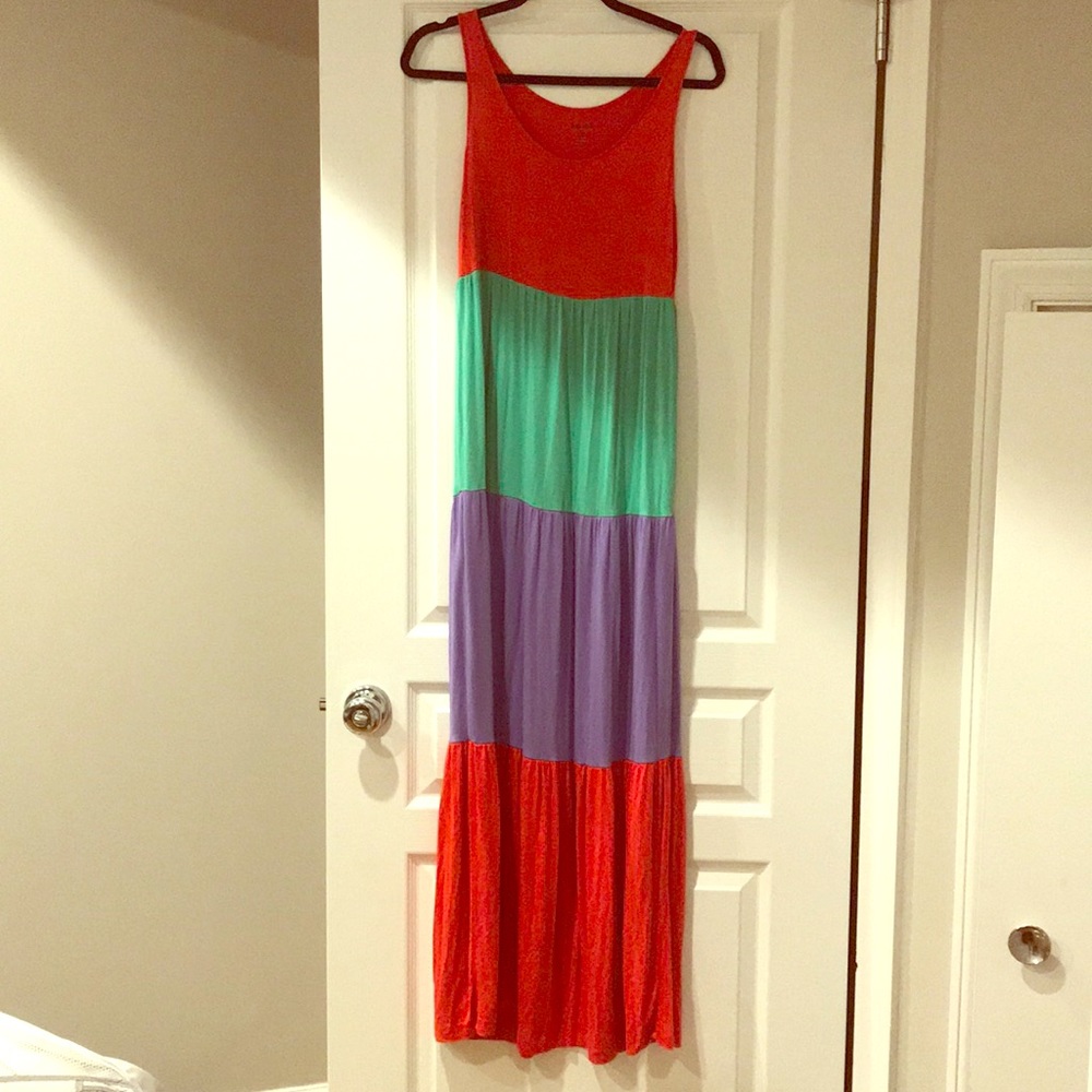 Kenzie flowing cotton dress
